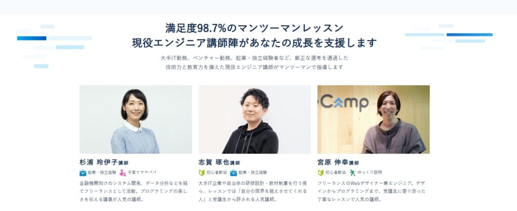 コードキャンプ公式サイト